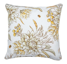 Load image into Gallery viewer, Cushion - Chrysanthemum Bee
