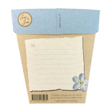 Load image into Gallery viewer, Gift of Seeds Card - Forget Me Not
