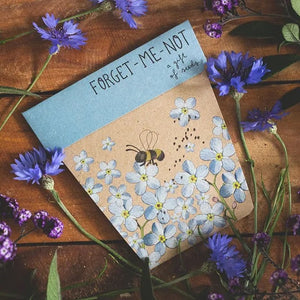Gift of Seeds Card - Forget Me Not