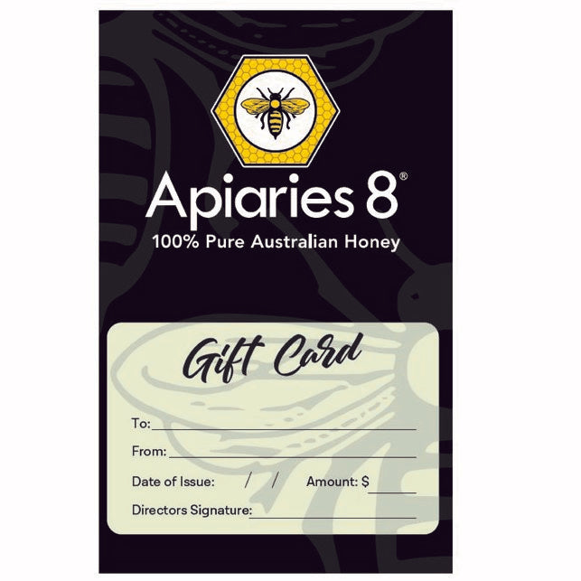 *Apiaries 8 Gift Card