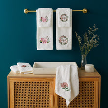 Load image into Gallery viewer, Hand Towel - Floral Bee
