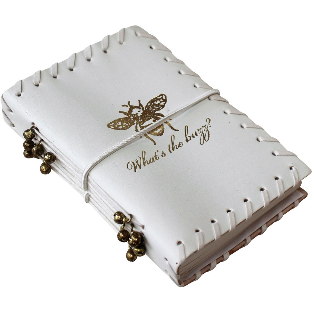 Notebook - Leather White