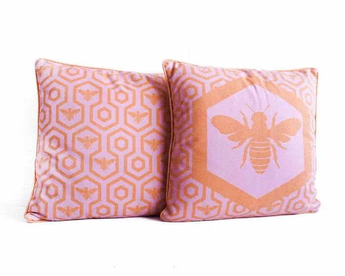 Cushion - Queen Bee Peach